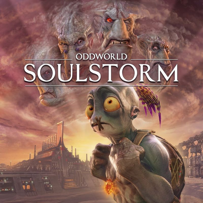 Oddworld Soulstorm box art for Playstation 4